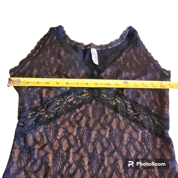 Flexees Shapewear NWOT Black Lace, Wear as Cami Sz 2 XL But Fits Smaller - Picture 6 of 9